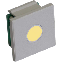Элемент мозаичный с единичным индикатором, 10 мм, цвет свечения - желтый